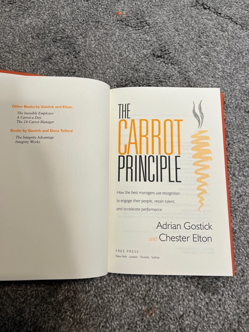 Business / Change / Leadership Book Set - Cheese, Fish, Carrot - Picture 2 of 4